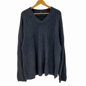 Gap(ギャップ) 00S Vネック ビッグサイズ ニット メンズ  XXXL【中古】【ブランド古着バズストア】