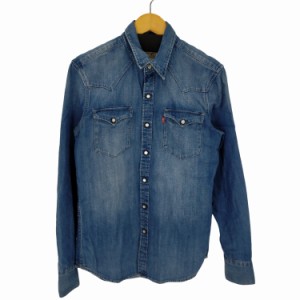 Levis(リーバイス) デニムウエスタンシャツ メンズ JPN：S 【中古】【ブランド古着バズストア】