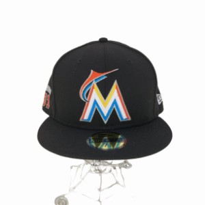 NEW ERA(ニューエラ) 59FIFTY MLB チームロゴ刺繍 6パネルキャップ メンズ  7 1/2【中古】【ブランド古着バズストア】