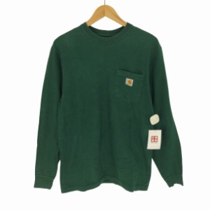 Carhartt(カーハート) ORIGINAL FIT  POCKET L/S TEE ポケット Tシャツ メンズ import：S 【中古】【ブランド古着バズストア】