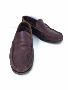 Paraboot(パラブーツ) CORAUX MARINE コロー ペニーローファー メンズ  8【中古】【ブランド古着バズストア】