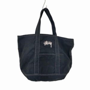 Stussy(ステューシー) CANVAS TOTE ロゴキャンバストートバッグ メンズ 表記無 【中古】【ブランド古着バズストア】