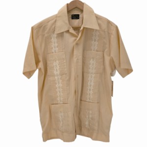 GUAYABERA(ドグァジャベーラ) キューバシャツ メンズ import：L 【中古】【ブランド古着バズストア】