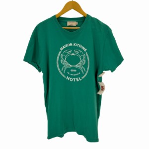 MAISON KITSUNE メゾンキツネ(メゾンキツネ) HOTEL S/S T-SHIRT メンズ JPN：M 【中古】【ブランド古着バズストア】