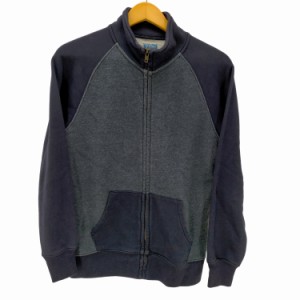 J.CREW(ジェイクルー) VINTAGE FLEECE TALON ZIP ラグラントラックジャケット メンズ JPN：XS 【中古】【ブランド古着バズストア】