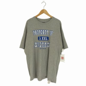 GILDAN(ギルダン) DryBlend PROPERTY OF BETHANY MEADOWS プリント クルーネックTシャツ メンズ  2XL【中古】【ブランド古着バズストア】