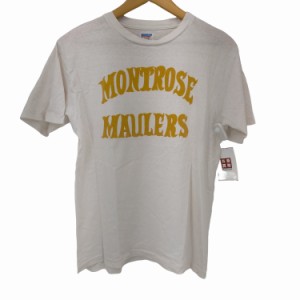 DUBBLE WORKS(ダブルワークス) 両面染み込みプリントクルーネックTシャツ MONTROSE MAULERS メンズ import：M 【中古】【ブランド古着バ