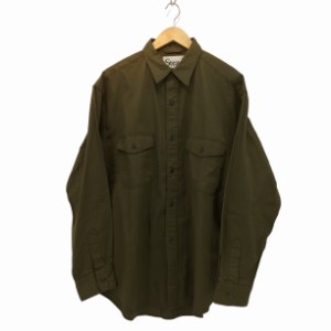 JOURNAL STANDARD J.S HOMESTEAD(ジャーナルスタンダードホームステッド) Stead DRY TWILL WORK SHIRTS メンズ JPN：L 【中古】【ブラン