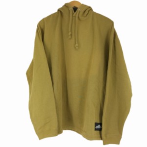 MOUNTAINSMITH(マウンテンスミス) BACK LOGO HOODIE バックロゴパーカー (BEIGE) メンズ JPN：L 【中古】【ブランド古着バズストア】