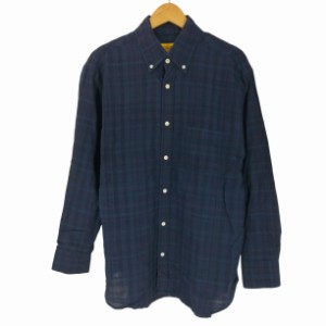 Steven Alan(スティーブンアラン) ORIGINAL MADRAS TRADING COMPANY BD SHIRT メンズ import：M 【中古】【ブランド古着バズストア】