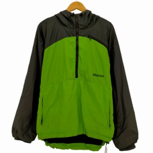 MARMOT(マーモット) 裏地フリース ハーフジップ アノラック メンズ import：M 【中古】【ブランド古着バズストア】