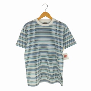 Columbia(コロンビア) TITANIUM ボーダー クルーネックTシャツ メンズ import：L 【中古】【ブランド古着バズストア】