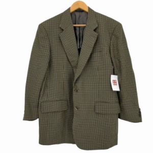 USED古着(ユーズドフルギ) Kilgour French Stanbury Savile Row ウール千鳥格子2B テーラードジャケット メンズ  98-94-170【中古】【ブ