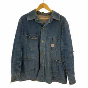 USED古着(ユーズドフルギ) {{test}}50S デニムカバーオール ブランケット メンズ 表記無 【中古】【ブランド古着バズストア】