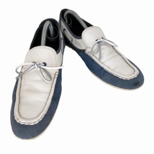 LANVIN en Bleu(ランバンオンブルー) ドライビングシューズ メンズ JPN：26.5 【中古】【ブランド古着バズストア】