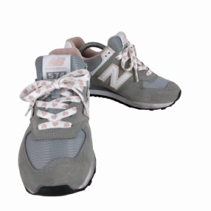 NEW BALANCE(ニューバランス) 574 ローカットスニーカー レディース  23.5【中古】【ブランド古着バズストア】