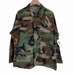 US ARMY(ユーエスアーミー) DJ MANUFACTURING CORP.  BDU コンバット ジャケット メンズ 表記無 【中古】【ブランド古着バズストア】