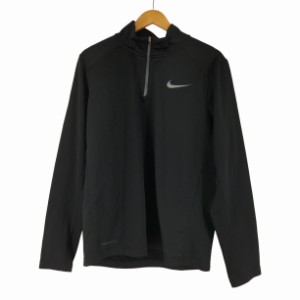 NIKE(ナイキ) ワンポイントスウォッシュハーフジップジャージ メンズ import：M 【中古】【ブランド古着バズストア】