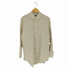 LANDS END(ランズエンド) チェック柄 ボタンダウンシャツ メンズ  16-33【中古】【ブランド古着バズストア】