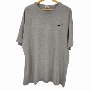 NIKE(ナイキ) SWOOSH 刺繍 Tシャツ メンズ import：L 【中古】【ブランド古着バズストア】