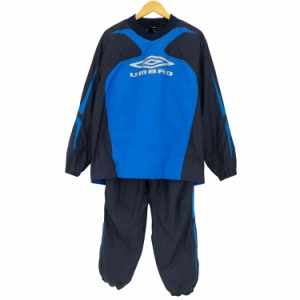 UMBRO(アンブロ) 00s 中綿ピステ トレーニングウェア セットアップ メンズ  上 M-L  下 O-XO【中古】【ブランド古着バズストア】