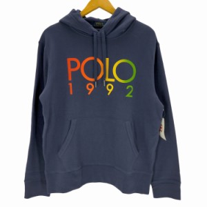 POLO RALPH LAUREN(ポロラルフローレン) 裏起毛 ロゴスウェットパーカー メンズ JPN：M 【中古】【ブランド古着バズストア】