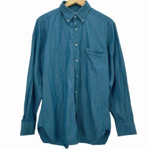 RICHARDSON(リチャードソン) イタリア製ボタンダウンチェックシャツ メンズ  40【中古】【ブランド古着バズストア】