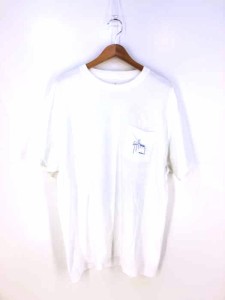 USED古着(ユーズドフルギ) {{SUYTTARVEY }} ポケットクルーネックTシャツ メンズ  L【中古】【ブランド古着バズストア】