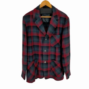 PENDLETON(ペンドルトン) 50S オンブレチェックウールテーラードジャケット メンズ import：M 【中古】【ブランド古着バズストア】