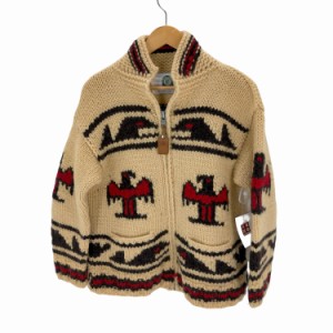 CANADIAN SWEATER / カナディアンセーター | FULL ZIP SWEATER フルジップ カウチン  ニット セーター カーディガン ジャケット | 36 | ベージュ | メンズ