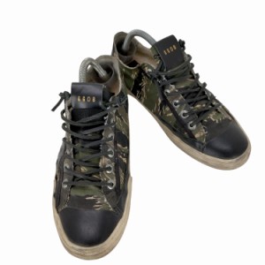 GOLDEN GOOSE(ゴールデングース) VSTAR2 タイガーカモ ローカットスニーカー メンズ EUR：42 【中古】【ブランド古着バズストア】