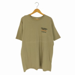 JERZEES(ジャージーズ) 企業ロゴ 両面プリント クルーネックTシャツ メンズ import：XL 【中古】【ブランド古着バズストア】