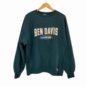 BEN DAVIS(ベンデイビス) 別注 COLLEGE LOGO CREW スウェット メンズ JPN：L 【中古】【ブランド古着バズストア】