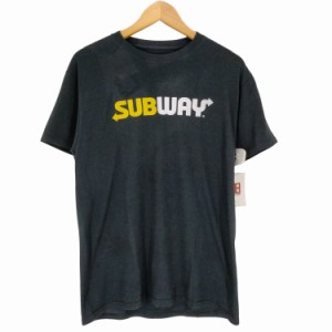 USED古着(ユーズドフルギ) 企業ロゴクルーネックTシャツ メンズ 表記無 【中古】【ブランド古着バズストア】