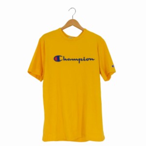 Champion(チャンピオン) ロゴ刺繍 クルーネックTシャツ メンズ JPN：XL 【中古】【ブランド古着バズストア】