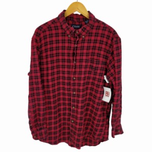 CHAPS(チャップス) チェックシャツ メンズ  XL【中古】【ブランド古着バズストア】