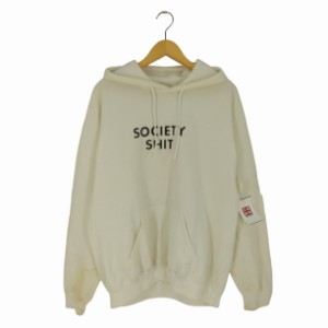 LABRAT(ラブラット) ×PETER PAQUIN SOCIETY SHIT プルオーバーパーカー メンズ JPN：L 【中古】【ブランド古着バズストア】