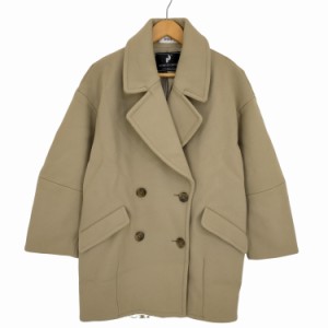 snidel(スナイデル) 22AW Sustaina ウールコクーンダブルコート レディース  0【中古】【ブランド古着バズストア】