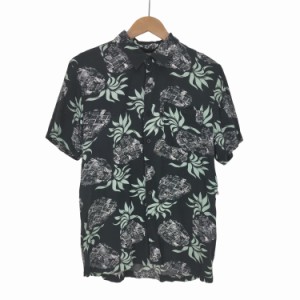 HUF(ハフ) 総柄 レーヨン アロハシャツ メンズ JPN：S 【中古】【ブランド古着バズストア】