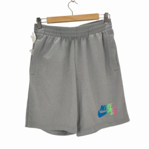 NIKE SB(ナイキスケートボーディング) Gradient Logo Straight Casual Gray Shorts メンズ JPN：M 【中古】【ブランド古着バズストア】