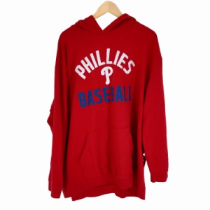 USED古着(ユーズドフルギ) {{Fanatics}} PHILLIES BASEBALL プルオーバーパーカー メンズ  4XL【中古】【ブランド古着バズストア】