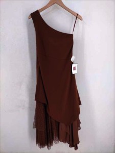 rienda(リエンダ) Volume Hem Asymmetry Dress レディース  S【中古】【ブランド古着バズストア】