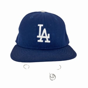 NEW ERA(ニューエラ) USA製つば裏グレー ベースボールキャップ メンズ  73/8【中古】【ブランド古着バズストア】