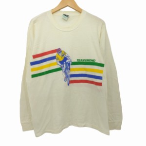 PUMA(プーマ) 80s-90s USA製 シングルステッチ チームロゴロングスリーブTシャツ メンズ import：L 【中古】【ブランド古着バズストア】