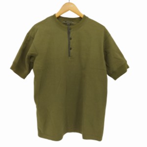 NIGEL CABOURN(ナイジェルケーボン) CC22 HENLEY NECK SHIRT メンズ JPN：46 【中古】【ブランド古着バズストア】