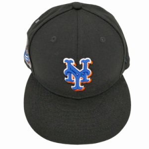 NEW ERA(ニューエラ) 59FIFTY FITTED CAP 2000 SUBWAY SERIES SIDE PATCH ピンクバイザー  メンズ 7 1/2 【中古】【ブランド古着バズスト