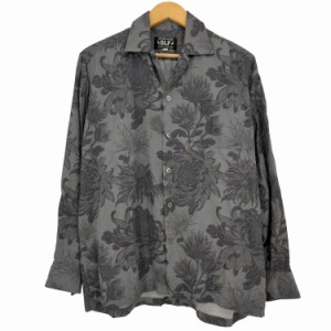 USED古着(ユーズドフルギ) {{SEVENTY LIGHT FACT} 菊花繚乱 L/S Aloha Shirt メンズ JPN：M 【中古】【ブランド古着バズストア】