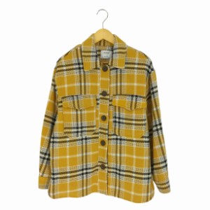 BERSHKA(ベルシュカ) ネルチェックシャツジャケット レディース  M/L【中古】【ブランド古着バズストア】