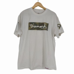 DIAMOND SUPPLY(ダイヤモンドサプライ) ボックスロゴTシャツ メンズ  L【中古】【ブランド古着バズストア】