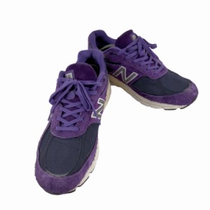 NEW BALANCE(ニューバランス) 990V4 by Teddy Santis - Plum Purple メンズ JPN：30 【中古】【ブランド古着バズストア】